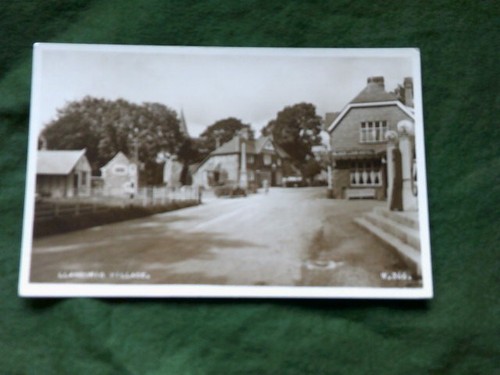 Llangurig wales the village - the,