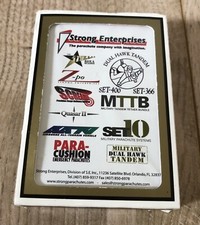 Pack of vintage Gemaco wide Poker size Playing Cards - Strong Enterprises