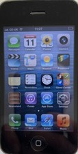 The Apple iPhone 3GS 16GB Model A1308 Is a very rare 3rd Generation 2009 Black