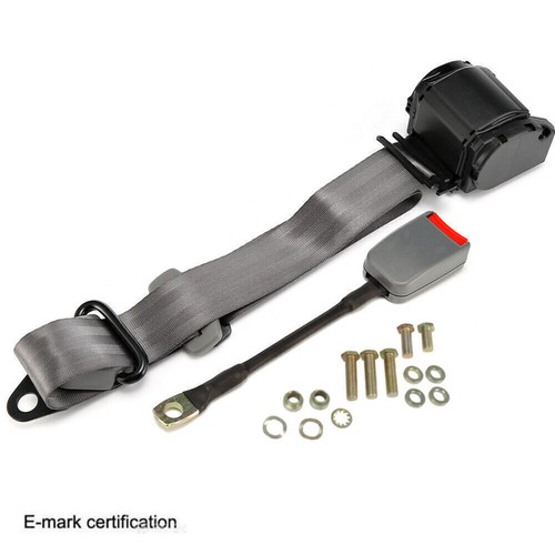 Gray point inertia seat belt - gray,