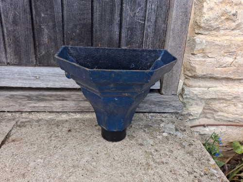 Vintage cast iron drain rain - vintage,