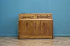 Vintage Art Deco Oak Sideboard G Plan E Gomme Heals, 1930s #1572