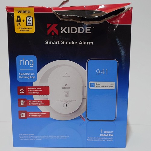 Kidde ring smart smoke alarm - kidde,