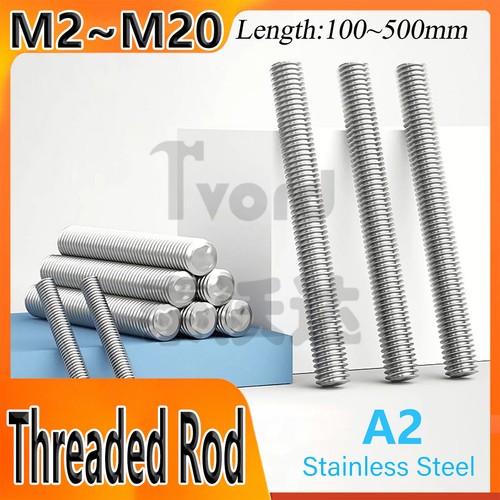 Threaded rod stainless - threaded,
