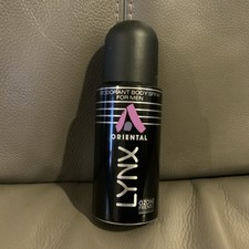 RARE Lynx Oriental Deodorant Bodyspray Vintage 150ml Can