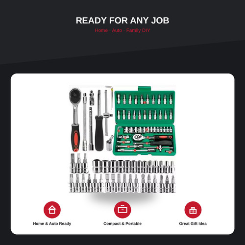 Ultimate 46pc mechanic - ultimate, tool