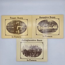 Buses in Camera Nottinghamshire Sussex and Hampshire Complete 3 Book Set Quotes