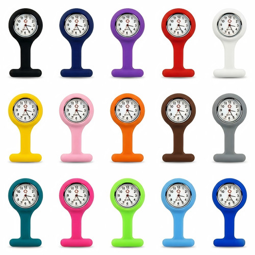 New silicon nurse watch - new,