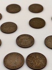 Queen Elizabeth 2nd sixpences