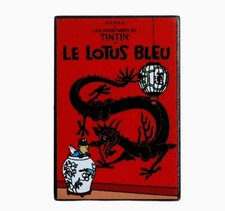Tintin Blue Lotus French Bleu