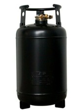 Refillable steel gas tank - steel,