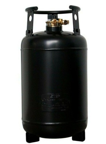 Refillable steel gas tank - steel,