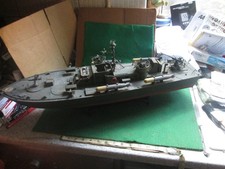 KIT BUILT PT BOAT (1:35? SCALE) LOT R21