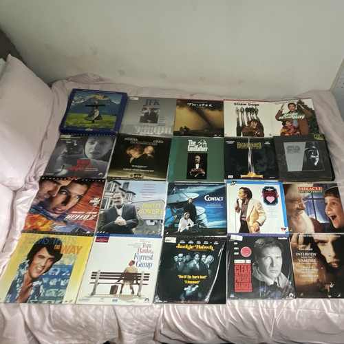 Mixed job lot laser disc - mixed,