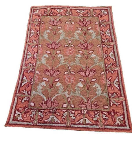 Rare vintage tufted hooked - rare,
