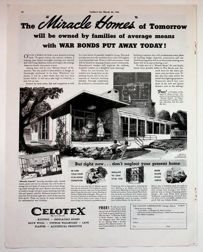 Celotex 1943 vintage print - vintage,