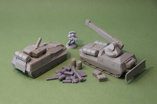 28mm resin sci - resin, sci-fi
