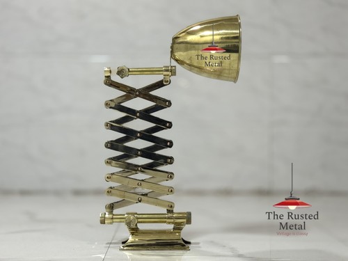 Brass scissor stretchable wall - stretchable,