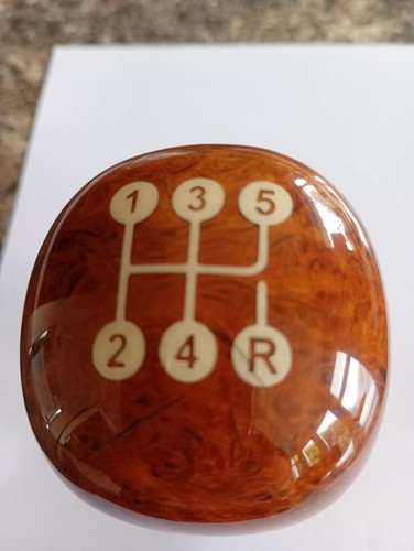 Walnut gear shift knob - gear,