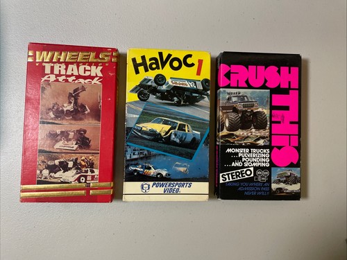 Vhs tape lot sports - (3), car