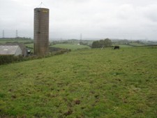 Photo 6x4 Feed silo, Penlan
