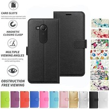 For Sony Xperia XA2 Case Cover Flip Folio Leather Wallet Credit Card Slot
