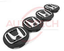Black HONDA Set Of 4 Wheel