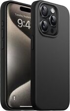 Case For iPhone 17 Pro Max Air 16 15 14 Plus 13 12 11 Silicone Soft Black Cover