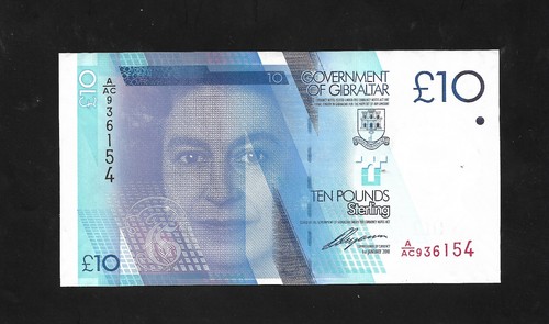 Gibraltar five pounds 2010 - gibraltar, (5)