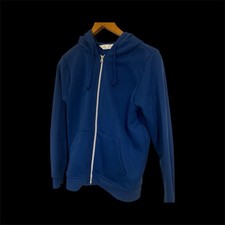 Royal Blue Zip-Up Hoodie - Size Small (Primark)