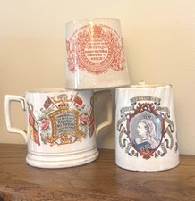 3 x Antique Queen Victoria