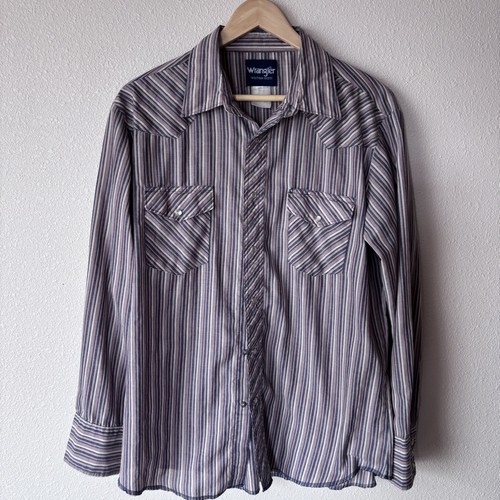 Vintage wrangler pearl snap - vintage,