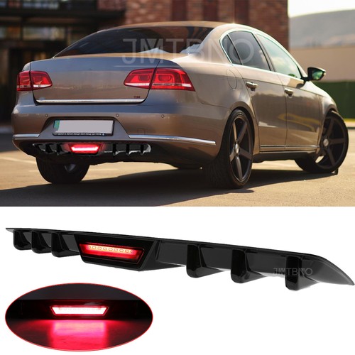 Rear bumper diffuser spoiler - rear,