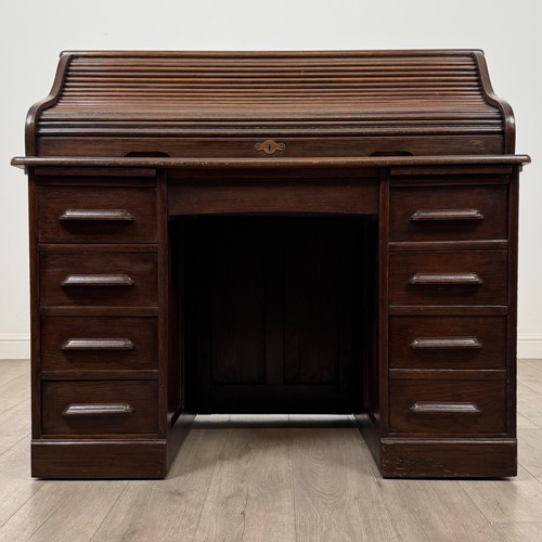 Antique edwardian oak - oak, top