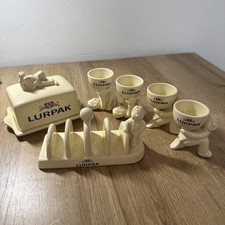 Vintage Lurpak breakfast set