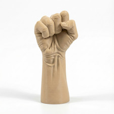 Power Fist Hand Bust 3D