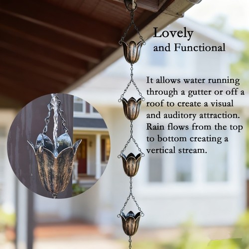 Japanese style rain chain for - style,