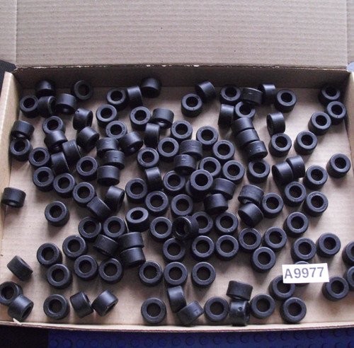 Lego black slick tyres - tyres, part