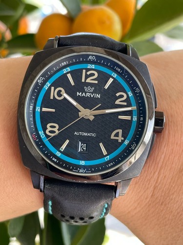 Marvin cushion watch - watch, m119