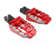 Adj Off-road Pilot Pedals Kit (Ø6 ) Red Dbk Ducati Scrambler 800 Icon 2015 2023