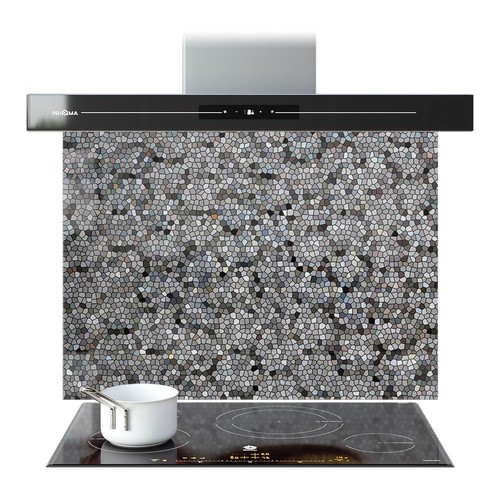 Kitchen glass splashback - kitchen,