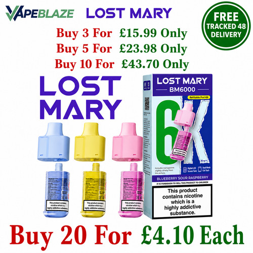 Lost mary bm6000 - lost,