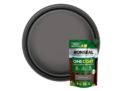 Ronseal one coat shed fence - shed,
