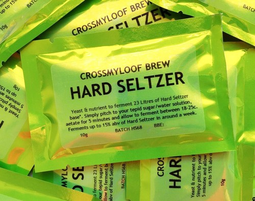 Hard seltzer yeast with - hard,