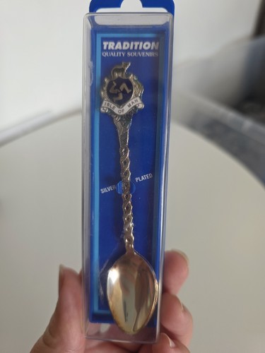 Isle man collectors spoon - man,