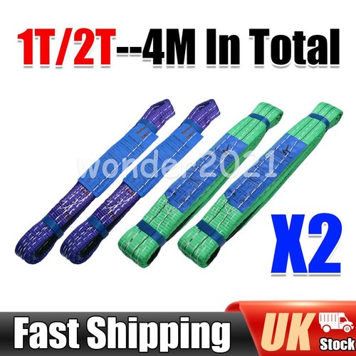 Webbing lifting round - 2m,