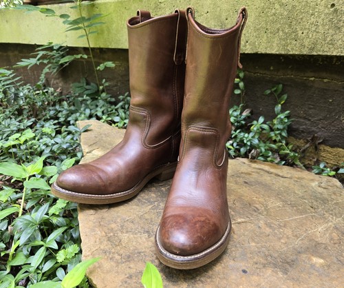 Red wing 1155 pecos leather - red,