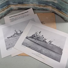 Northern Ordnance Inc. Memorabilia Naval Poster Packet USS Boston USS Forrest
