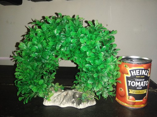 Large aquarium plastic plant - aquarium,