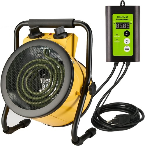 Greenhouse heater with digital - with,